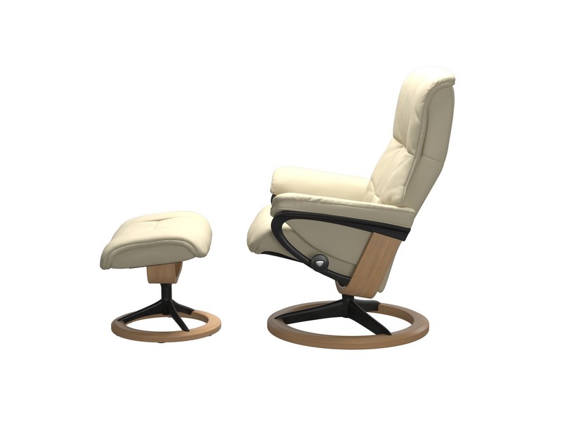 Stressless Mayfair (M) Signature Chair with Footstool 