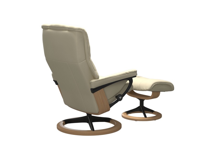 Stressless Mayfair (M) Signature Chair with Footstool 