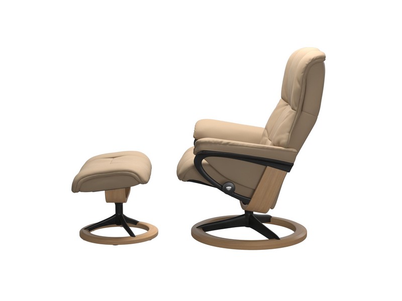 Stressless Mayfair (M) Signature Chair with Footstool 