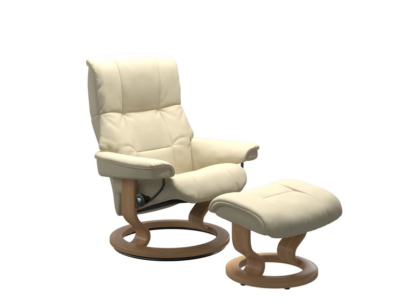 Stressless Mayfair (M) Classic Chair with Footstool 