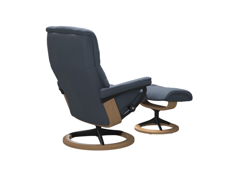 Stressless Mayfair (M) Signature Chair with Footstool 