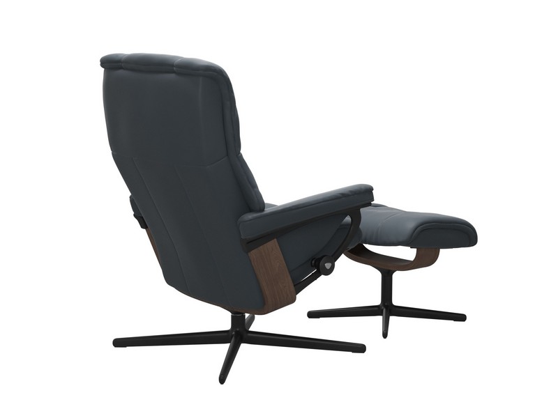 Stressless Mayfair (M) Cross Chair with Ottoman 