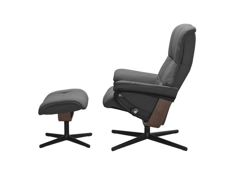 Stressless Mayfair (M) Cross Chair with Ottoman 