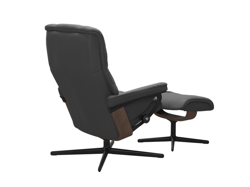 Stressless Mayfair (M) Cross Chair with Ottoman 