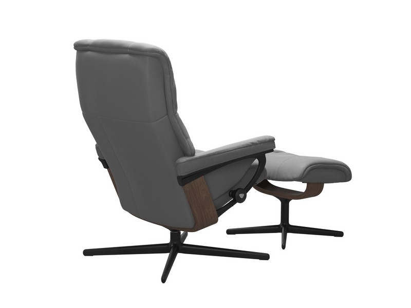 Stressless Mayfair (M) Cross Chair with Ottoman 
