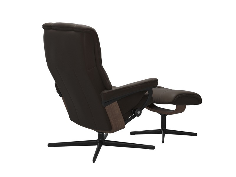 Stressless Mayfair (M) Cross Chair with Ottoman 