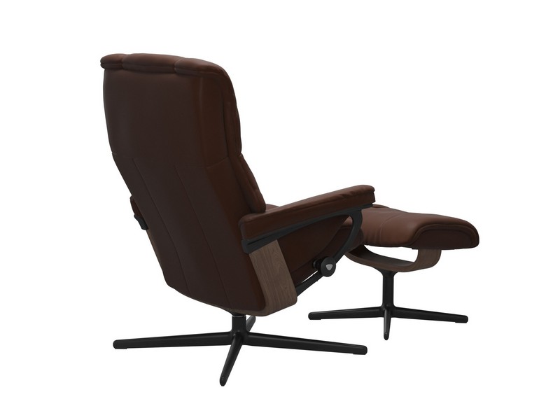 Stressless Mayfair (M) Cross Chair with Ottoman 
