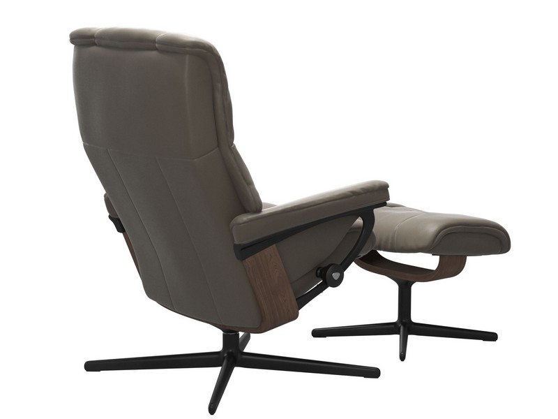 Stressless Mayfair (M) Cross Chair with Ottoman 