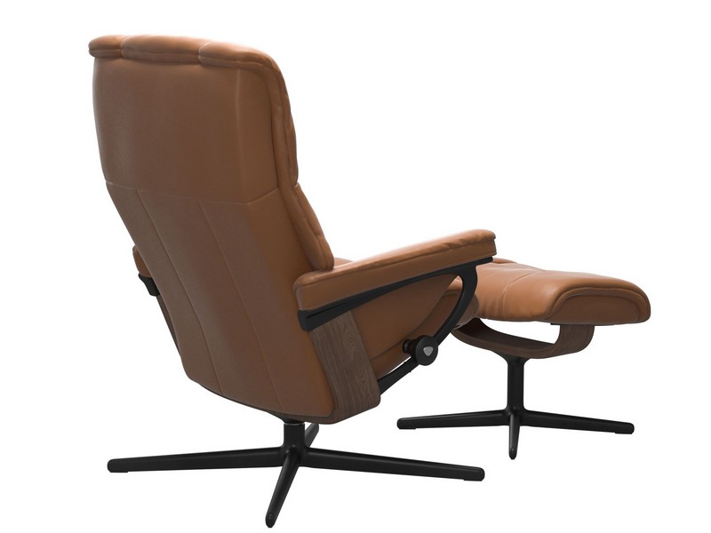 Stressless Mayfair (M) Cross Chair with Ottoman 