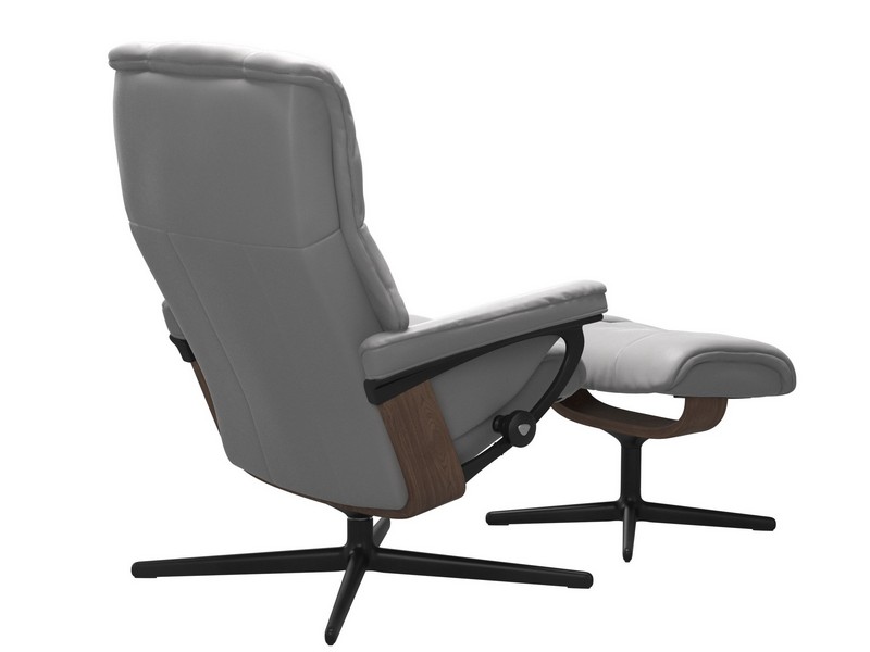 Stressless Mayfair (M) Cross Chair with Ottoman 
