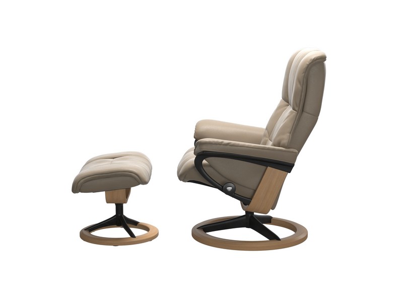 Stressless Mayfair (M) Signature Chair with Footstool 