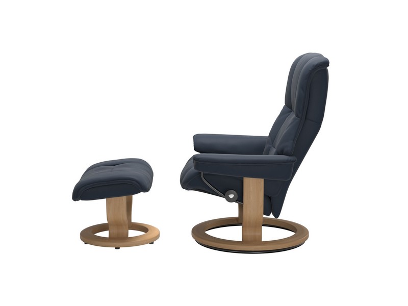 Stressless Mayfair (M) Classic Chair with Footstool 