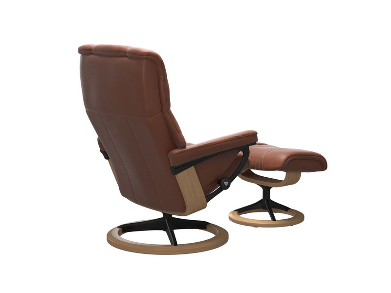 Stressless Mayfair (M) Signature Chair with Footstool 