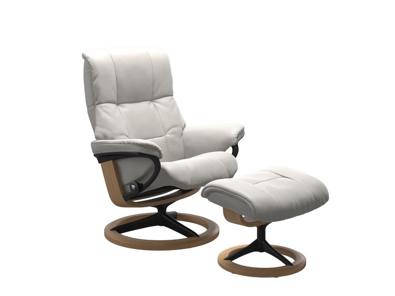 Stressless Mayfair (M) Signature Chair with Footstool 