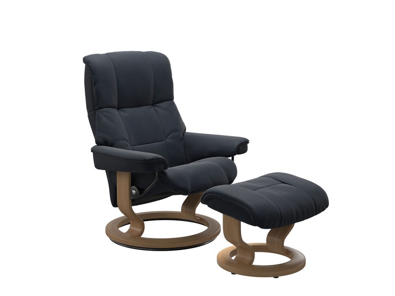 Stressless Mayfair (M) Classic Chair with Footstool 