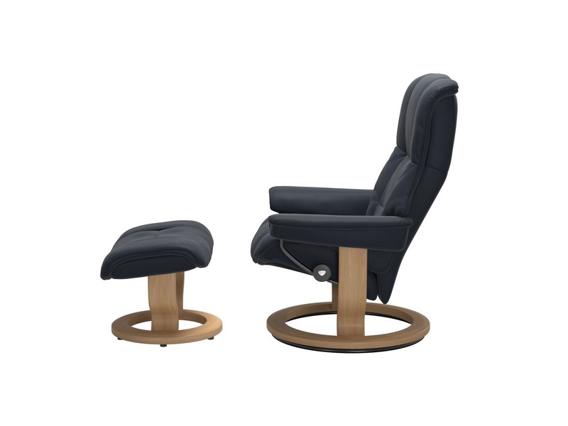 Stressless Mayfair (M) Classic Chair with Footstool 