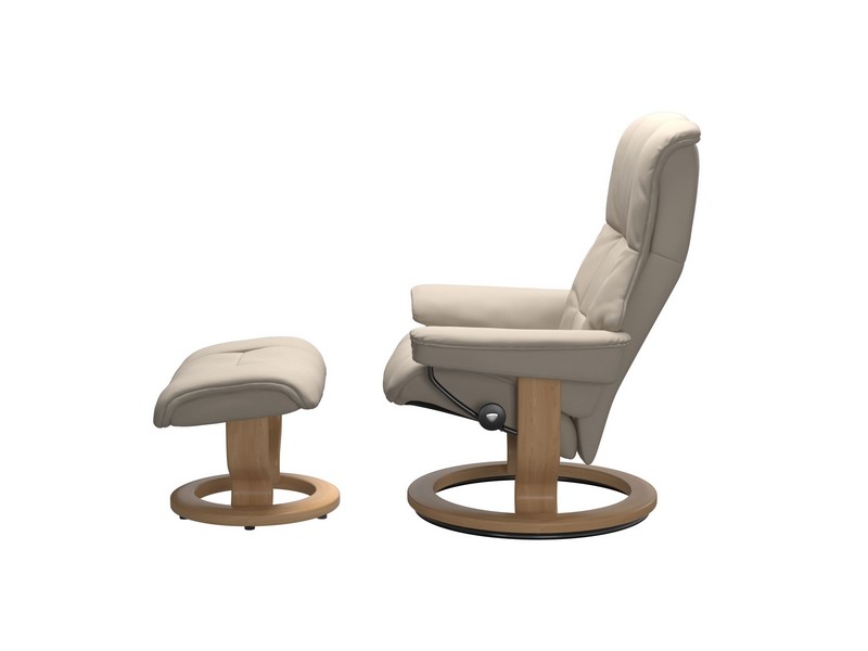 Stressless Mayfair (M) Classic Chair with Footstool 