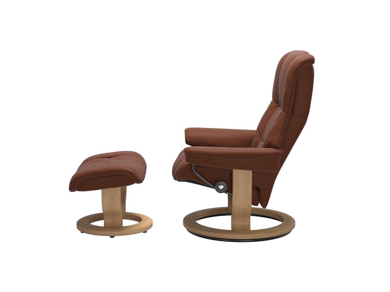 Stressless Mayfair (M) Classic Chair with Footstool 