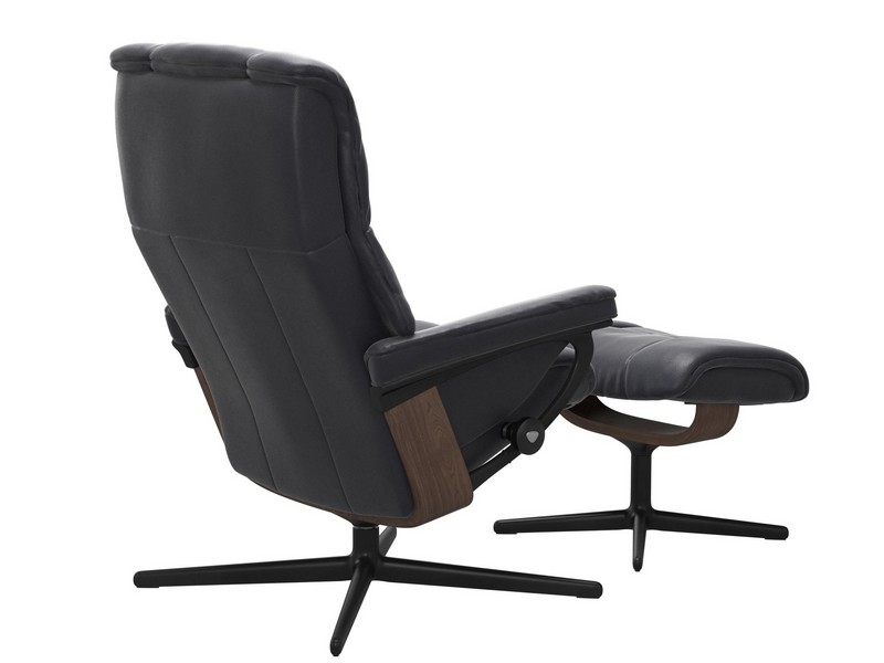 Stressless Mayfair (M) Cross Chair with Ottoman 