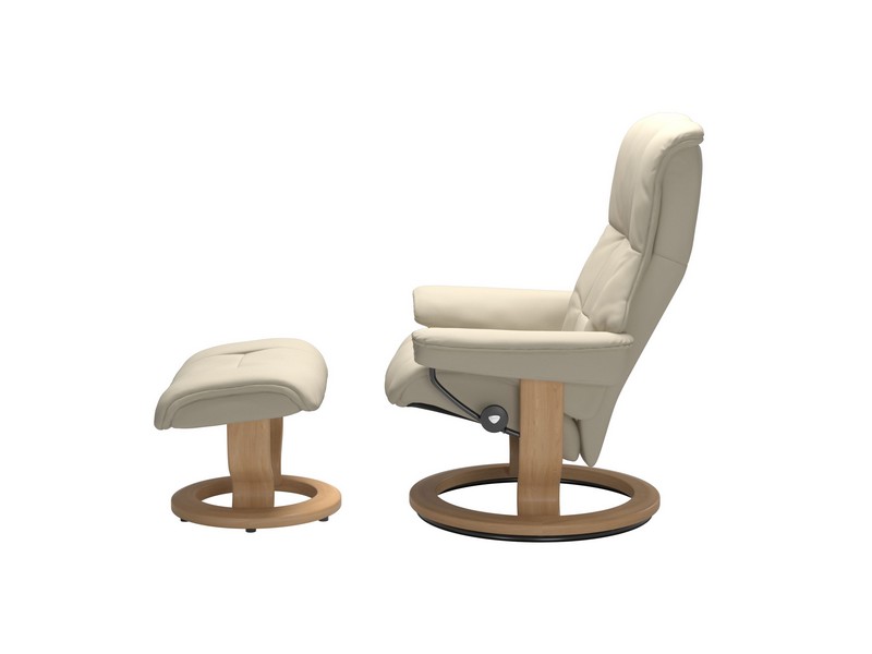 Stressless Mayfair (M) Classic Chair with Footstool 