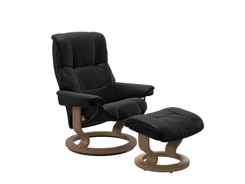 Stressless Mayfair (M) Classic Chair with Footstool 