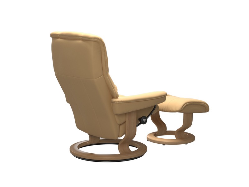 Stressless Mayfair (M) Classic Chair with Footstool 