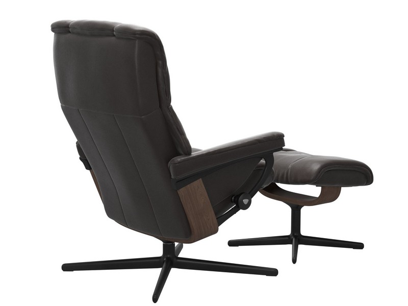 Stressless Mayfair (M) Cross Chair with Ottoman 