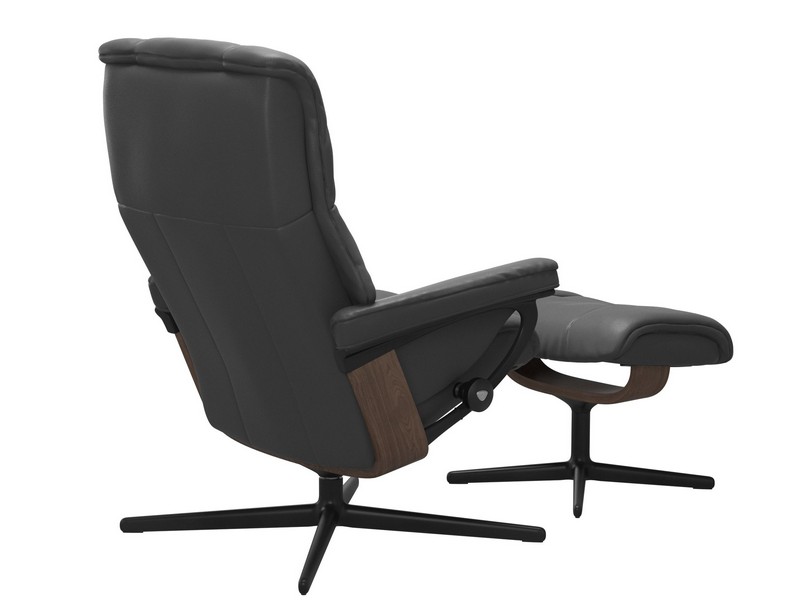 Stressless Mayfair (M) Cross Chair with Ottoman 