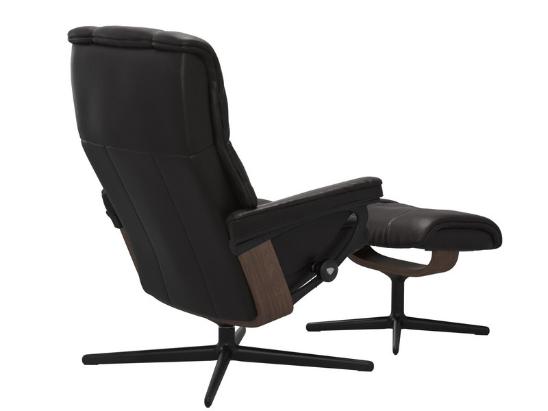 Stressless Mayfair (M) Cross Chair with Ottoman 