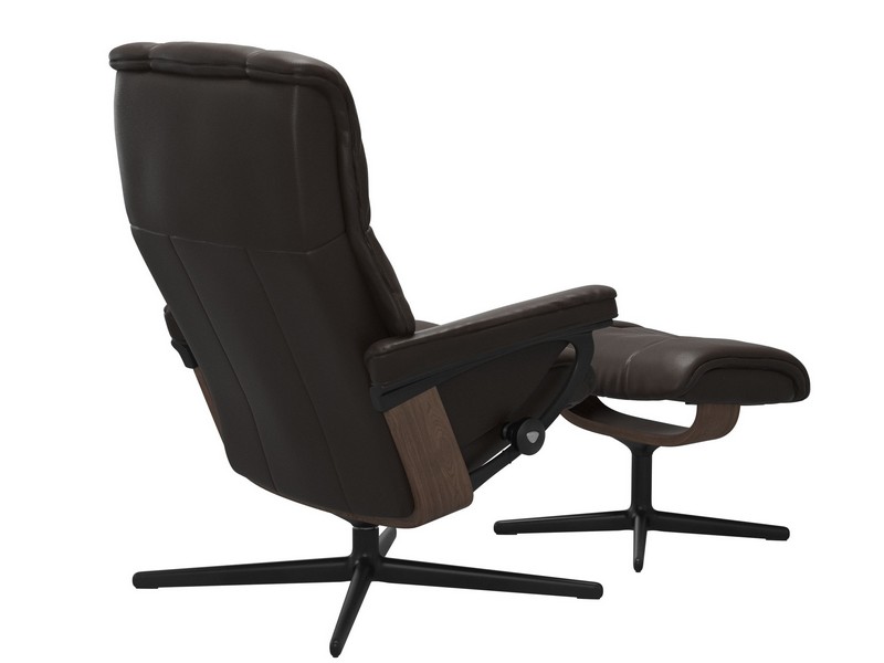 Stressless Mayfair (M) Cross Chair with Ottoman 