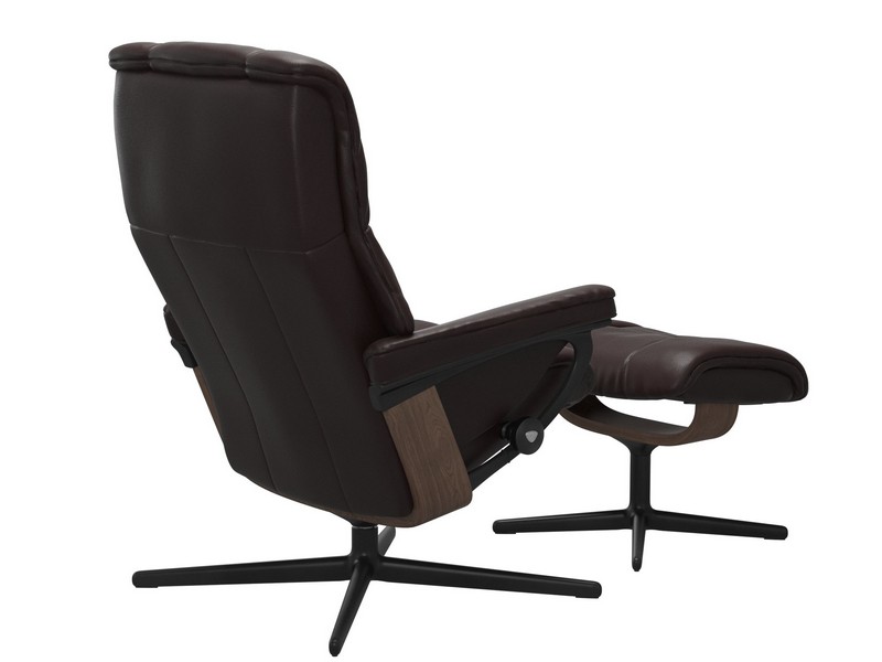 Stressless Mayfair (M) Cross Chair with Ottoman 