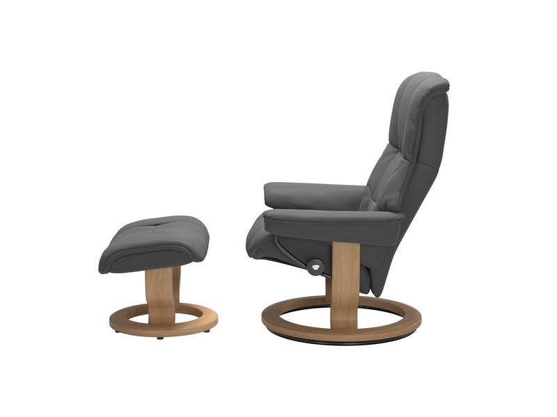 Stressless Mayfair (M) Classic Chair with Footstool 