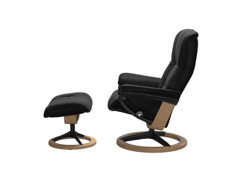 Stressless Mayfair (M) Signature Chair with Footstool 