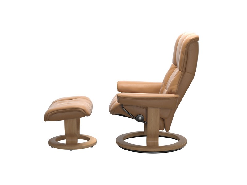 Stressless Mayfair (M) Classic Chair with Footstool 