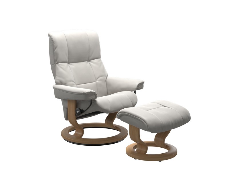 Stressless Mayfair (M) Classic Chair with Footstool 