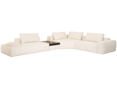 Rene Cazares Big Sur 4pc Sectional (Sectional Table) - RC-BIGSUR-SECT