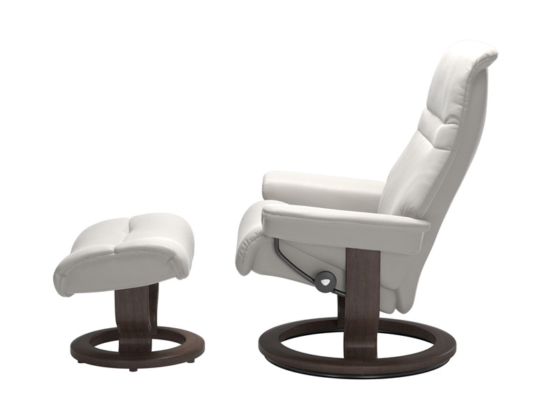 Stressless Sunrise (M) Classic Chair with Footstool 