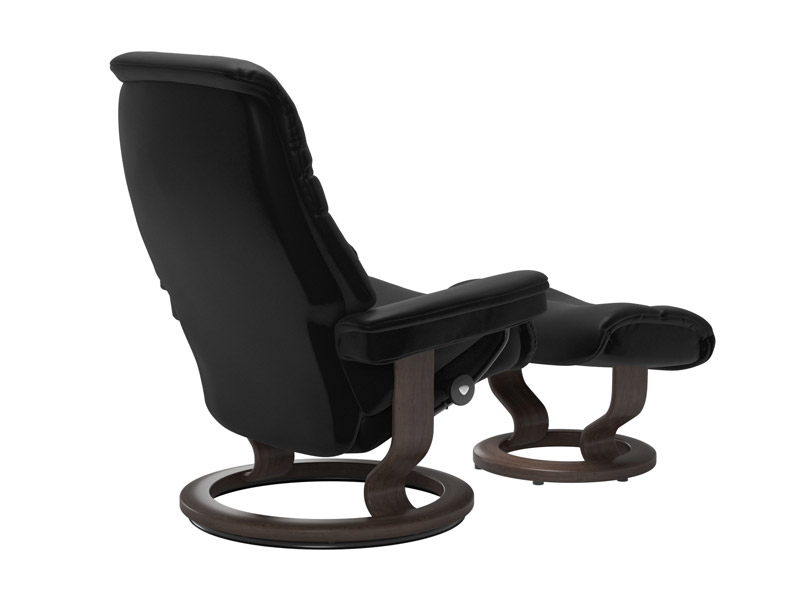 Stressless Sunrise (M) Classic Chair with Footstool 