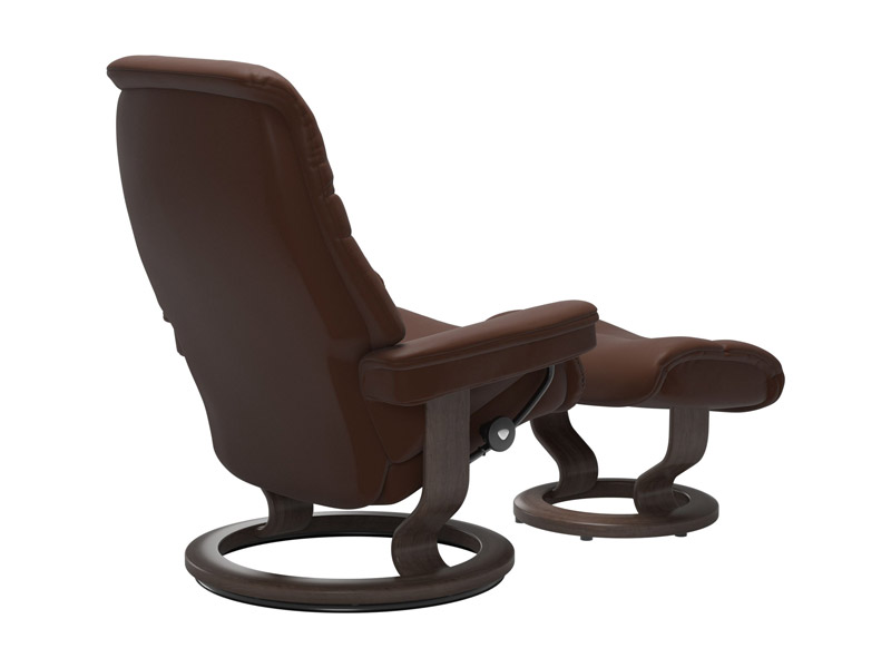 Stressless Sunrise (M) Classic Chair with Footstool 