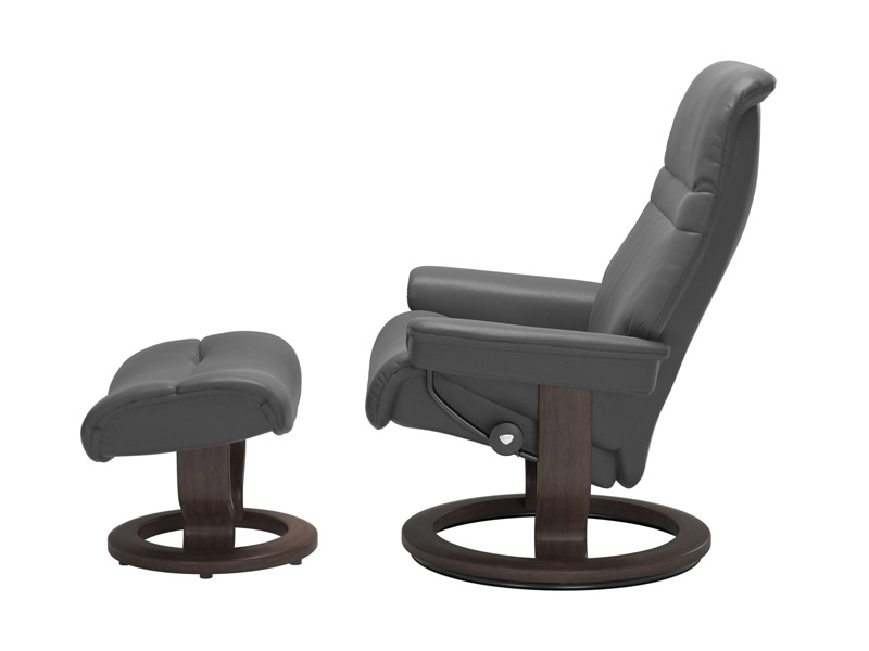 Stressless Sunrise (M) Classic Chair with Footstool 