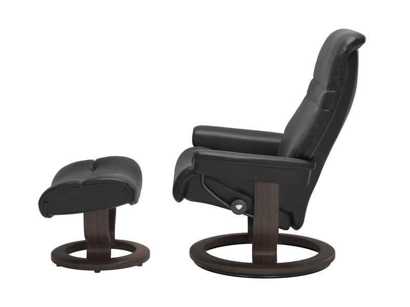 Stressless Sunrise (M) Classic Chair with Footstool 