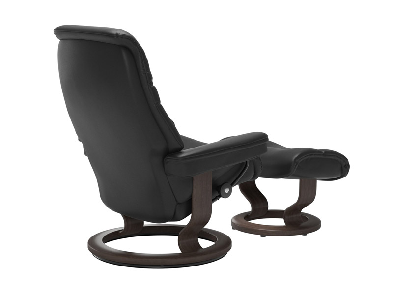 Stressless Sunrise (M) Classic Chair with Footstool 