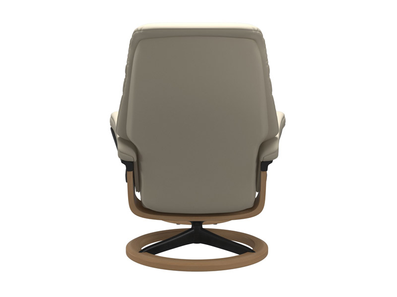 Stressless Sunrise (M) Signature Chair with Footstool 