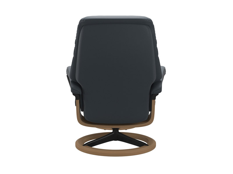 Stressless Sunrise (M) Signature Chair with Footstool 