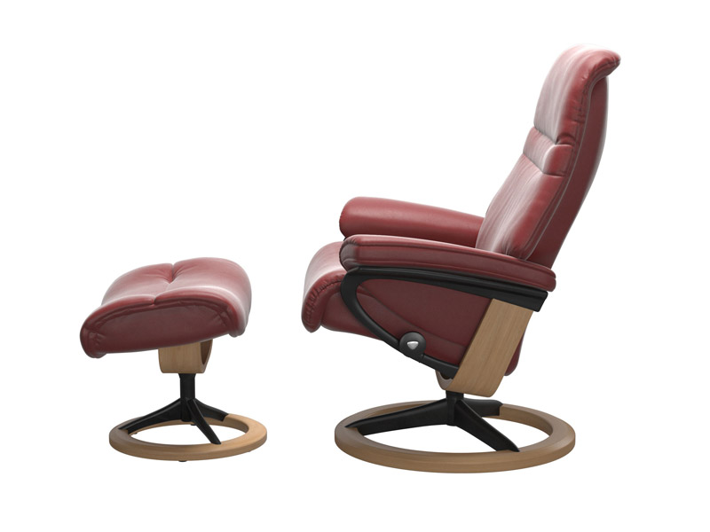 Stressless Sunrise (M) Signature Chair with Footstool 