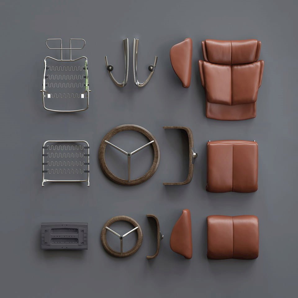 Stressless comfort technology components